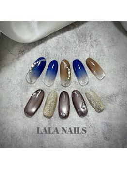 ララネイルズ(LALA NAILS)/定額アートコース ¥6,899