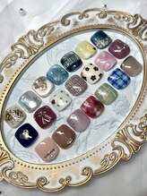 ボーネイル(BEAU NAIL)/フット　親指アート