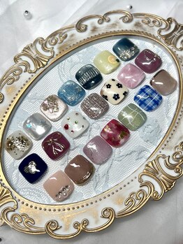 ボーネイル(BEAU NAIL)/フット 親指アート