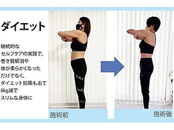 セルフケア整体 新宿店/ダイエット効果/姿勢改善/リンパ