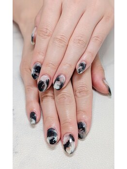 もやもやネイル001