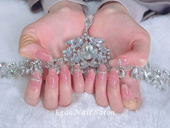エガオネイルサロン 錦糸町店(EGAO NAIL SALON)/長さだし持ち込みデザイン