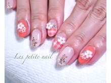 レプティーネイル(Les petite nail)/チェックネイル