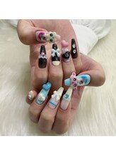 プリュム(Plume)/3D/推しネイル/キャラクター