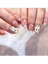 ルミエール 大分市中央町(Lumiere)/チーク埋めつくしネイル