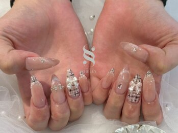 SHELLY Nail-大阪駅前第3ビル店-【シェリーネイル】の写真/《最先端韓国トレンドネイル》韓国ワンホンネイル×モテ可愛いデザインが人気のサロン◇デート前にお任せ♪