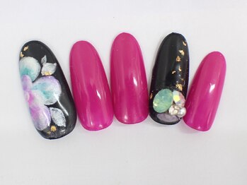 ネイルサロンセレーネ(Selene)/着物にも フラワーネイル