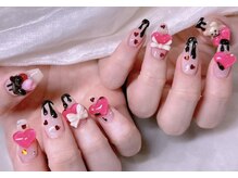 エムズ ネイルサロン(M2)/たらしバレンタインネイル