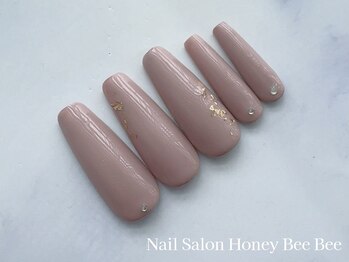 ハニービービー(Honey Bee Bee)/シンプルオフィスカラーネイル