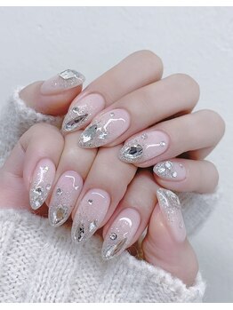 エクラン(Ecrin)/ガラス×ミラーネイル