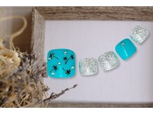 FASTNAIL松戸駅西口店【パラジェル/ジェルネイル専門/定額/マグネット/フットネイル】/水滴 フルーツ 【11737】