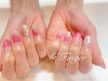 ジーフィンガー 大井町店(G Finger)/ジューシー桃ネイル♪