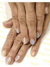 ヘアアンドネイル ピーファイブ(P-five)/大人オーロラネイル♪