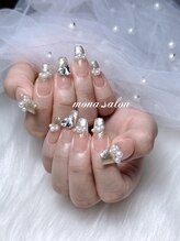 モナサロン(Mona salon)/ゴージャスネイル　長さ出し