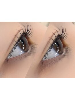 目の形にあったエクステ提案が得意