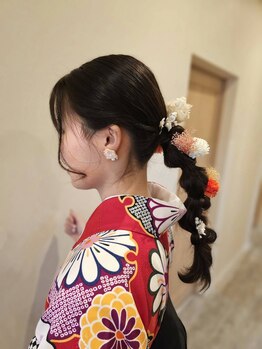 アイラッシュサロン フロウ(Froh)/ヘアセット