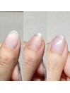 アクリルスカルプ長さ出し