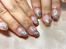 ザ バーム 船橋店(THE BALM)/ラメグラデーションネイル