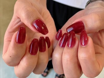 ボルドーワンカラー