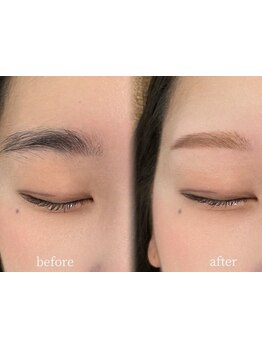 アイブロウメニューがあるサロン