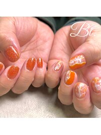 みかんネイル