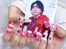 プティネイル(Puty Nail)/大森元貴さん メンカラネイル