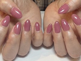 華やかワンカラーネイル