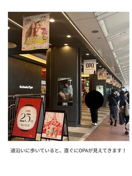 メメル 河原町OPA店(memelu)/直ぐにOPAが見えてきます!