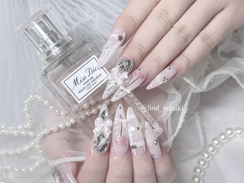 リンドネイル バイ モカ アンド ララ(Lind nail by moca and LaLa)/【mizuki】さくらんぼネイル