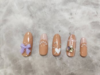 ネイルサロン ネイルクク 桑名駅前店(Nail KUKU)/4月~ワンホン