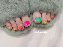ミエル(Mier)/夏フットネイル