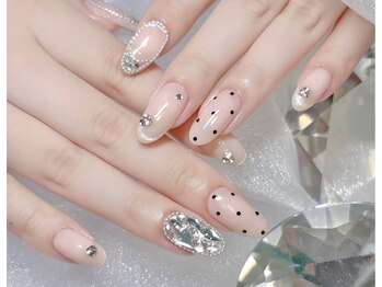 アミネイル 中野(Ami Nail)/ワンホンガーリーネイル
