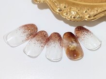 ミュゲットネイル(Muguet nail)/オータムネイル