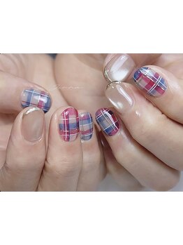 手描きアートが得意なサロン