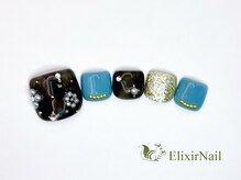 エリクサーネイル 神田(Elixir Nail)/フットやり放題 / クーポン使用