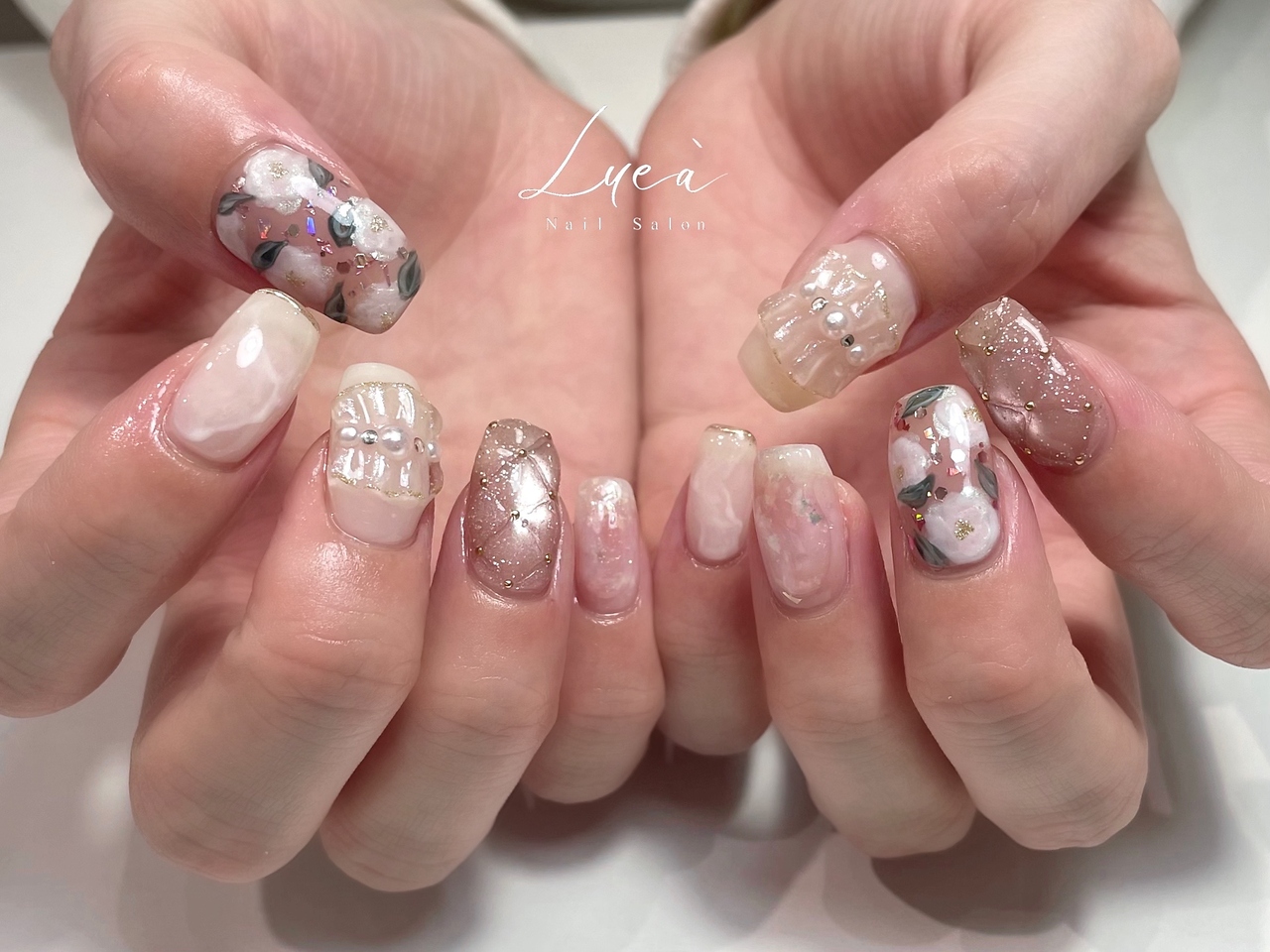 【トップネイリスト】あなた好みの指先に♪持ち込みフリーアート\11000