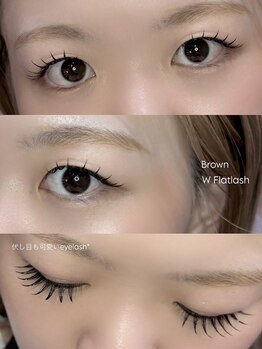 ルナ(Luna)の写真/【福島6分】大手サロン元店長の経験豊富な施術で目元を素敵にプロデュース♪まつ毛/フラットラッシュ