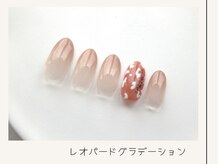 プレンティー 北千住西口店(plenty)/レオパードグラデーション