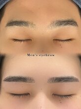 ハク 谷町(HAK.)/メンズ眉毛ワックスBefore/After