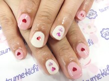 ネイルサロン 爪吉/キュート☆ハートホロ♪