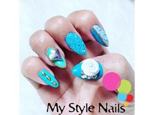 マイ スタイル ネイルズ(My Style Nails)/デザインスカルプ１５０分コース