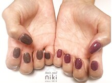 ニキ ヘアー ネイル(niki hair nail)/アシメワンカラー