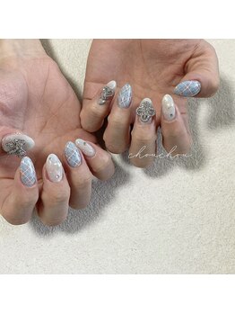 シュシュ(chouchou)/チェックネイル