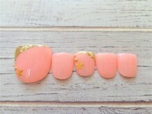 ブランロール 中目黒店(Blanl'or)/【Foot】シンプルネイル