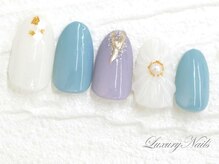 ラグジュアリーネイルズ オオミヤ(Luxury Nails Omiya)/ぷっくり*お花アート