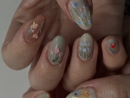 質感ニュアンスネイル