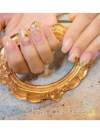 ひまわりネイル