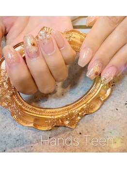 ひまわりネイル