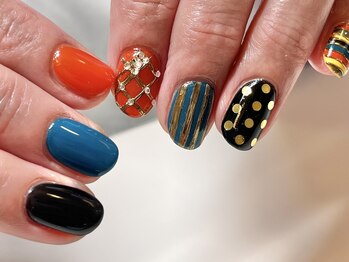 ハロウィンネイル