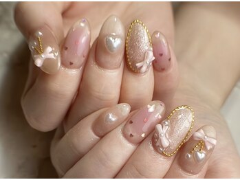 クロレ(Nail Salon COLORE)/ハートネイル 担当:粥川